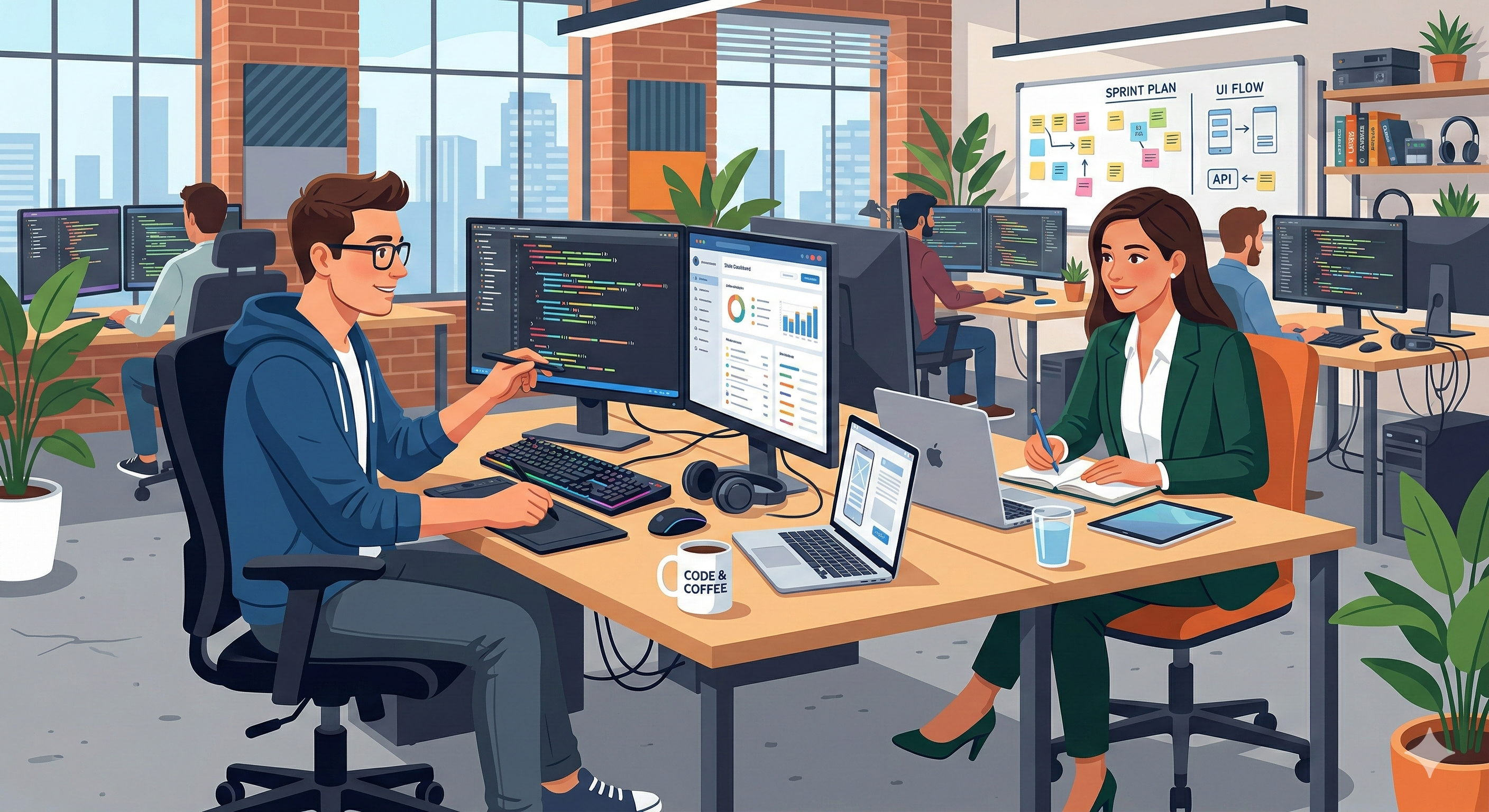 Software Development Illustration